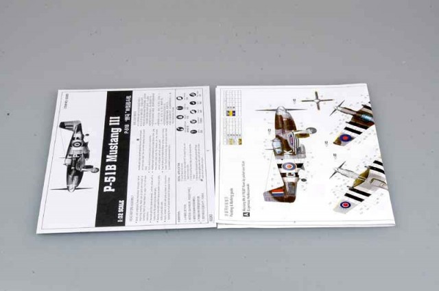 Trumpeter 1/32 RAF Mustang III P-51B