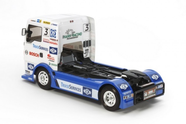 Tamiya RC byggesett 1/14 Team Hahn Racing MAN TGS (TT-01E)