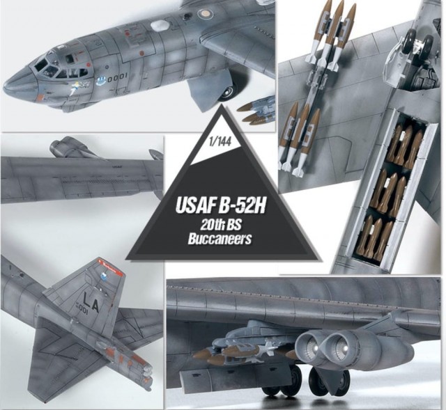 Academy 1/144 USAF B-52H 20th BS Buccaneers
