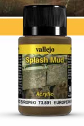 Vallejo Weathering European Splash Mud 40ml