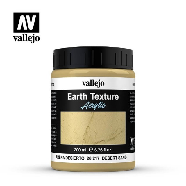 Vallejo Earth Texture Desert Sand 200ml