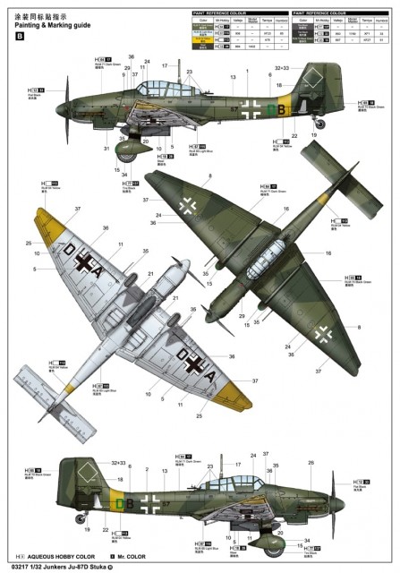Trumpeter 1/32 Junkers Ju-87D Stuka