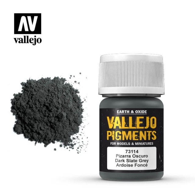 Vallejo Pigments Dark Slate Grey 35ml