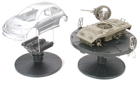Tamiya Sett med Malestativ