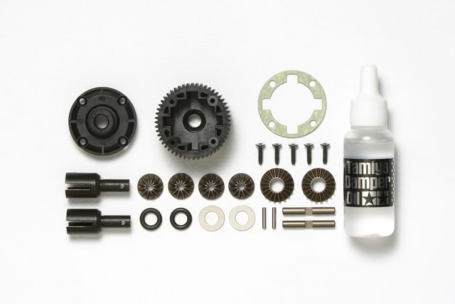 54471 Tamiya M-07, TA-06 Steel Gear Differential Unit (Rear)