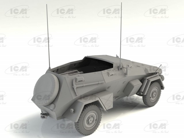 ICM 1/35 Sd.Kfz 247 Ausf.B with Crew