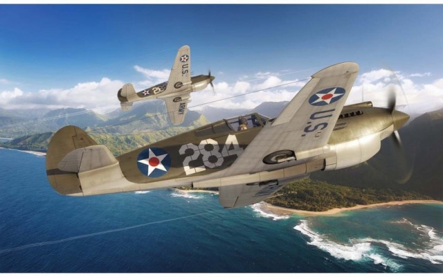 Airfix 1/72 Curtiss P-40B Warhawk