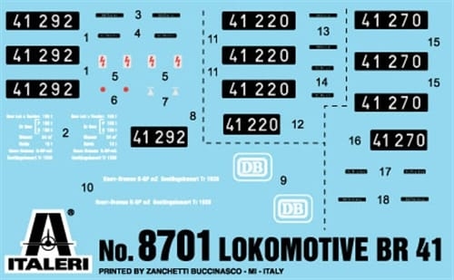 Italeri 1/87 Lokomotive BR 41