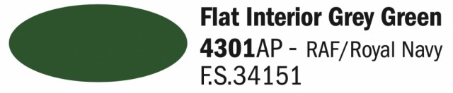 Italeri Flat Interior Grey Green 20ml