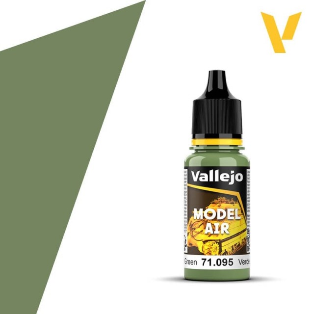 Vallejo Model Air Pale Green 17ml (71.095)