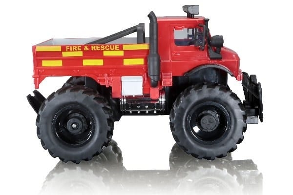 Radiostyrt 1/16 MB Unimog U500 (Fire Rescue) 27Mhz
