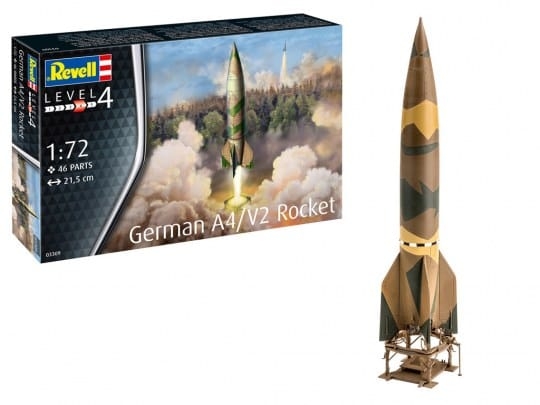 Revell 1/72 German A4/V2 Rocket