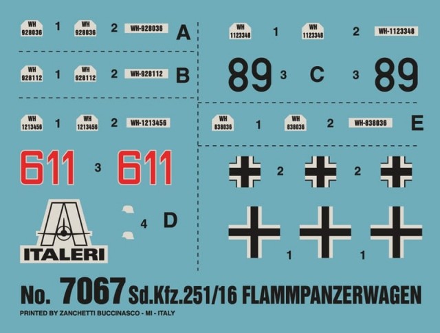 Italeri 1/72 Flammpanzerwagen