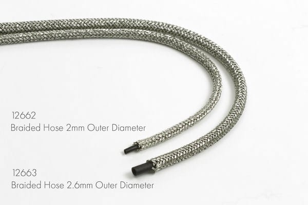 Tamiya Detail-Up Braided Hose (2.0mm Outer Diameter)