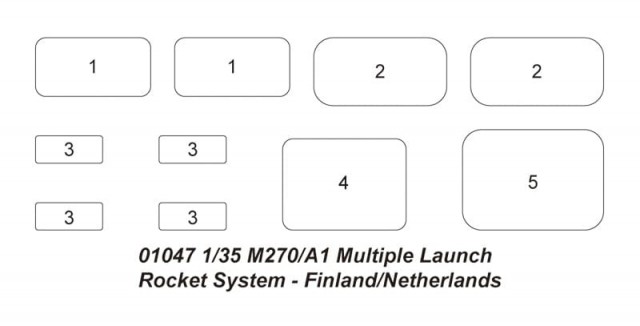 Trumpeter 1/35 M270/A1 Multiple Launch Rocket System - Finland/Netherlands