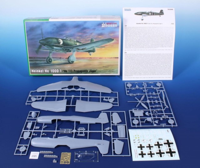 Special Hobby 1/32 Heinkel He 100D-1 "He 113 Propaganda Jager"