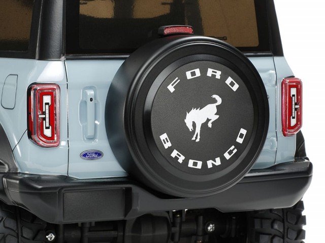 Tamiya 1/10 RC Ford Bronco Blue-Gray Painted Body (CC-02) / No ESC