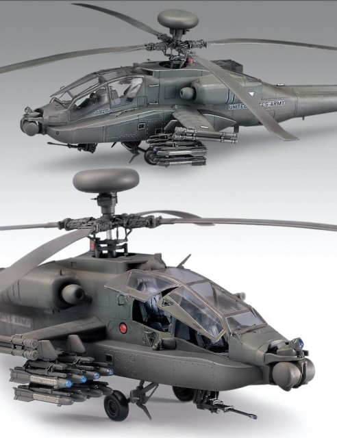 Academy 1/48 AH-64D Longbow Apache