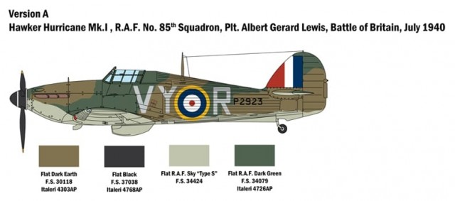 Italeri 1/48 Hurricane Mk.I - Battle of Britain 80th Anniversary