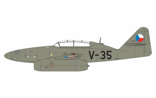 Airfix 1/72 Messerschmitt Me262B-1A/U1