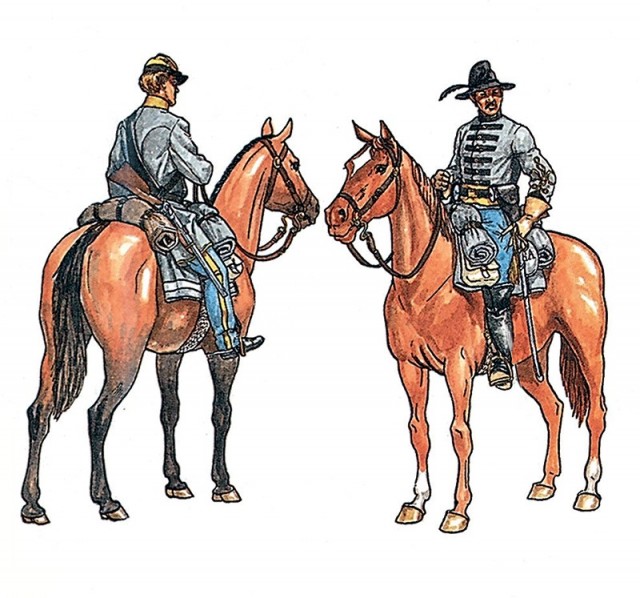 Italeri 1/72 Confederate Cavalry American Civil War 6011