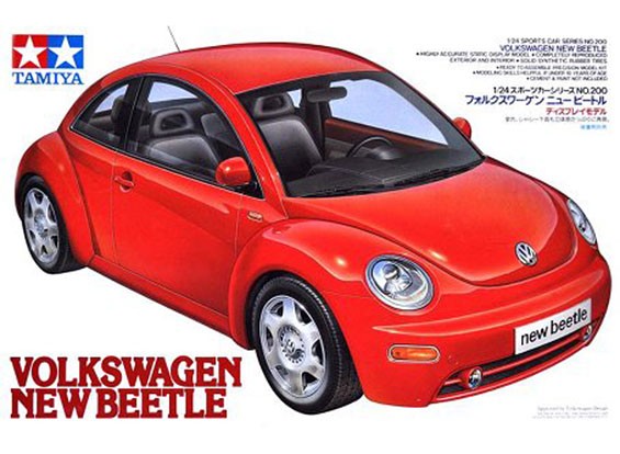 Tamiya 1/24 VOLKSWAGEN NEW BEETLE