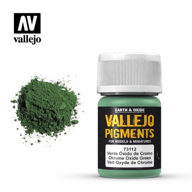 Vallejo Pigments Chrome Oxide Green 35ml