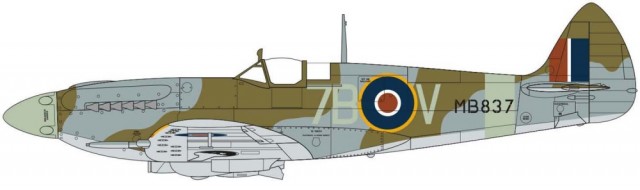 Airfix 1/48 Supermarine Spitfire Mk.XII