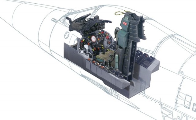 Italeri 1/12 F-104G Cockpit