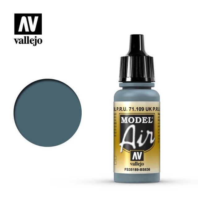 Vallejo Model Air Faded P.R.U. Blue 17ml (71.109)