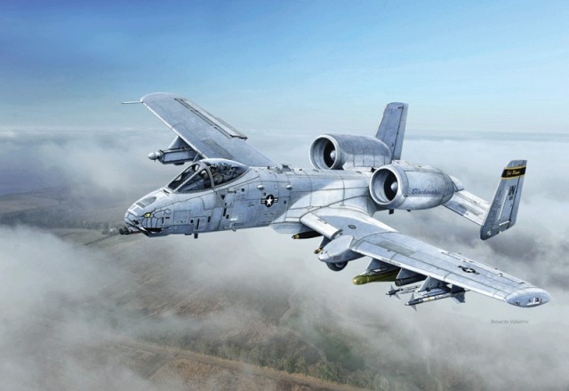 Italeri byggesett 1/48 A-10C Blacksnakes No 2725