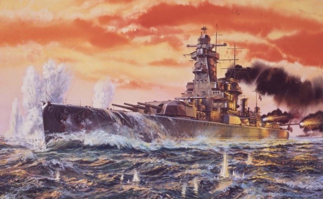 Airfix 1/600 Admiral Graf Spee