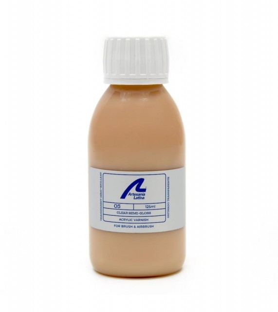 Artesania Clear Semi-Gloss Varnish for Wood 125ml