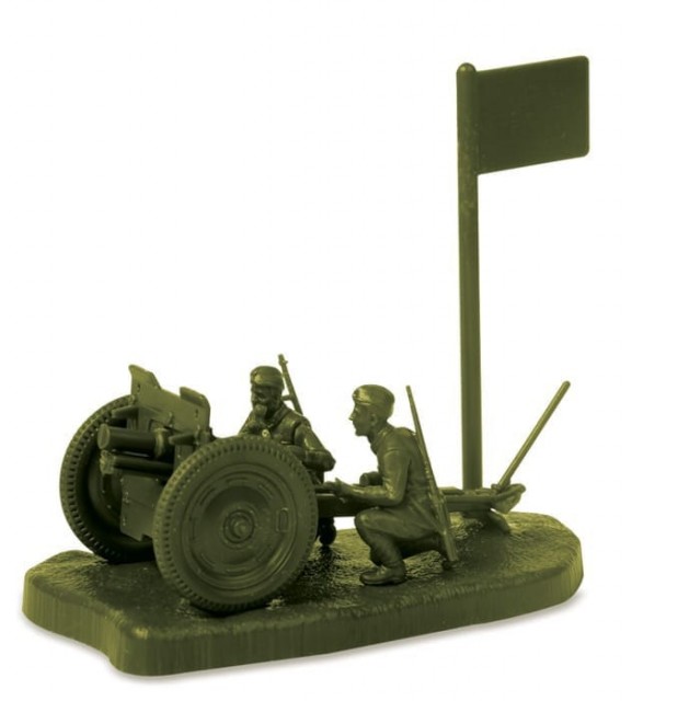 Zvezda 1/72 Soviet 76-mm Infantry Gun with Crew