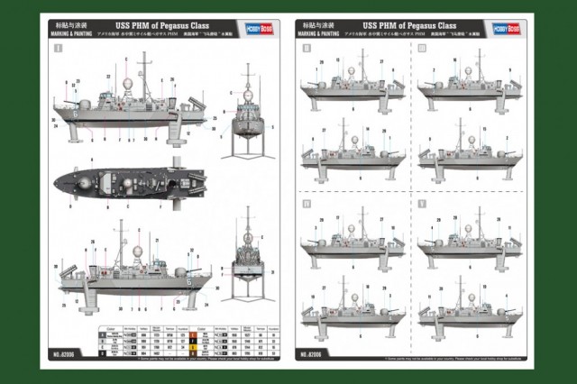 HobbyBoss 1/200 USS Pegasus PHM-1