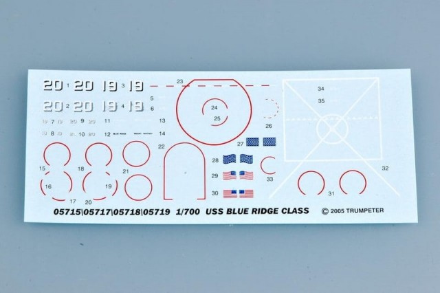 Trumpeter 1/700 USS Mount Whitney LCC-20 1997