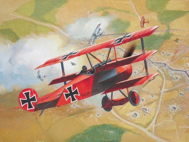 Revell Startsett 1/72 Fokker Dr.1 - Den Røde Baron