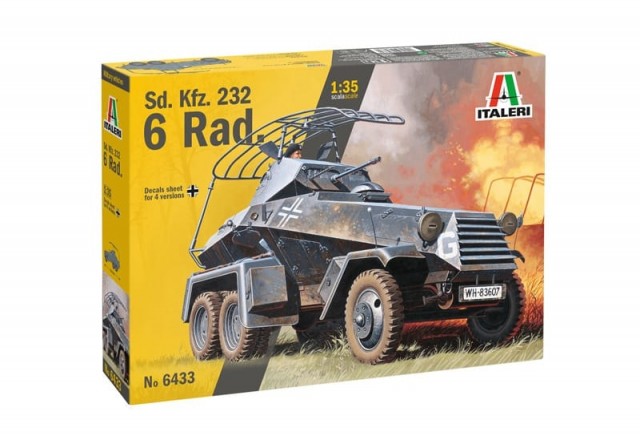 Italeri 1/35 Sd. Kfz. 232 6 Rad.