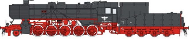 HobbyBoss 1/72 German Kriegslokomotive Br 52