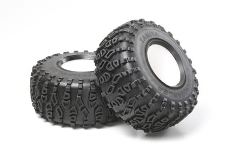 54117 Tamiya CR-01 Cliff Crawler Tires (2stk.)