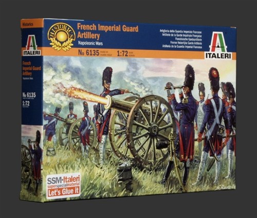 Italeri 1/72 French Imperial Guard Artillery 6135