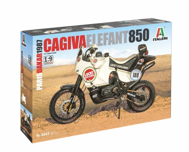 Italeri 1/9 Cagiva Elephant 850 Paris-Dakar 1987