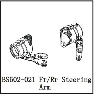 502-021 BSD FR/RR STEERING ARM