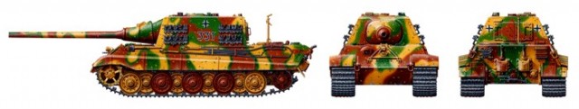 Tamiya 1/35 German Heavy Tank Destroyer Jagdtiger Early Production