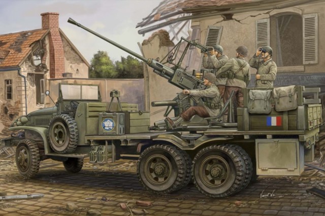 HobbyBoss 1/35 GMC Bofors 40mm Gun