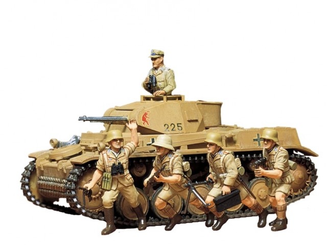 Tamiya 1/35 German Panzer Kampfwagen II Ausf. F/G