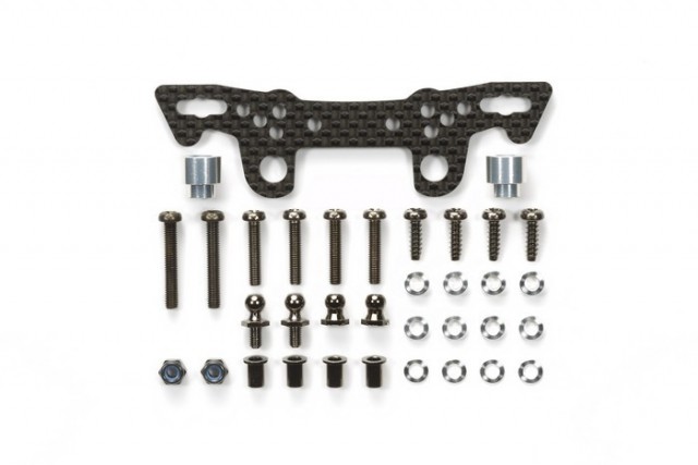54639 Tamiya TT-02 Carbon Damper Stay (Front)