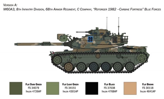 Italeri 1/35 M60A3