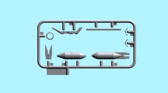 ICM 1/48 Hs 126A-1 with Bomb Rack