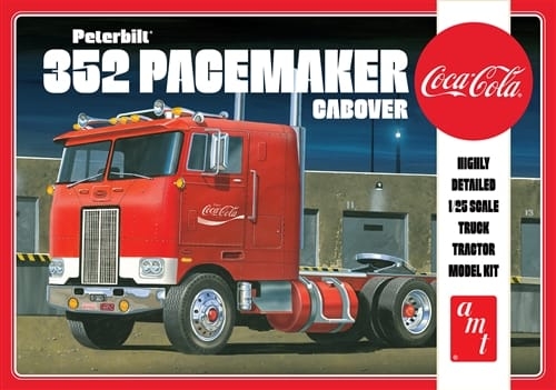 AMT 1/25 Peterbilt 252 Pacemaker Cabover Coca-Cola